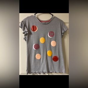 Gray T-shirt from Calvin Klein jeans size XL/TG/XG(16) with polkadots